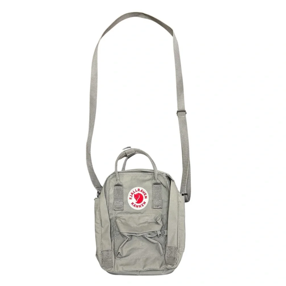 Fjallraven Kanken Sling Bag Mini Crossbody Purse Fog Gray Grey